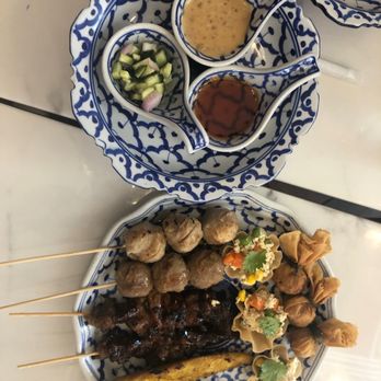 Kin Dee - All in one sampler - Thai Near Me - Houston, Texas