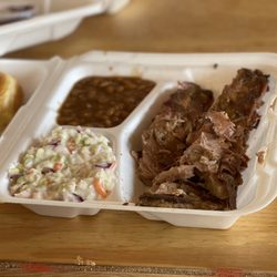 Bustin' Butts BBQ/210 Produce - Rib dinner