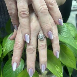 Naile Nail NEW electro responsive polish. They use a magnet to make polish metallic iridescent. So cool! Love it!! Naile Nail NEW electro responsive polish. They use a magnet to make polish metallic iridescent. So cool! Love it!!