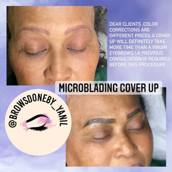 Brows Done By Yanil - Any eyebrows not done by me are a cover up prices are different.! - Permanent Makeup Near Me - Bronx, New York Brows Done By Yanil - Any eyebrows not done by me are a cover up prices are different.! - Permanent Makeup Near Me - Bronx, New York