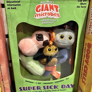 The Health Museum - Giant microbes set in the gift shop - Museums Near Me - Houston, Texas The Health Museum - Giant microbes set in the gift shop - Museums Near Me - Houston, Texas