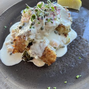 Tidal Raves Seafood Grill - Rockfish so good too - New American Near Me - Depoe Bay, Oregon
