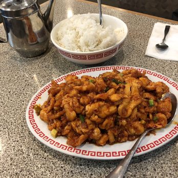 Wan Lung Chinese - General Tso chicken, but not breaded! They used their stir fry chicken, and we chose light meat (not dark meat, but it was an option) - Chinese Near Me - Clackamas, Oregon Wan Lung Chinese - General Tso chicken, but not breaded! They used their stir fry chicken, and we chose light meat (not dark meat, but it was an option) - Chinese Near Me - Clackamas, Oregon