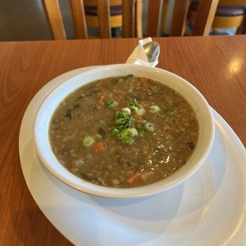 Chicken Maison - Small Lentil Soup - Mediterranean Near Me - Rolling Hills Estates, California