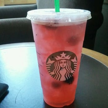 Starbucks - Very Berry Hibiscus Refresher w lemonade instead of water - Coffee & Tea Near Me - La Jolla, California Starbucks - Very Berry Hibiscus Refresher w lemonade instead of water - Coffee & Tea Near Me - La Jolla, California