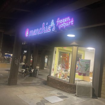 Menchie's Frozen Yogurt - a neon sign - Ice Cream & Frozen Yogurt Near Me - La Mesa, California
