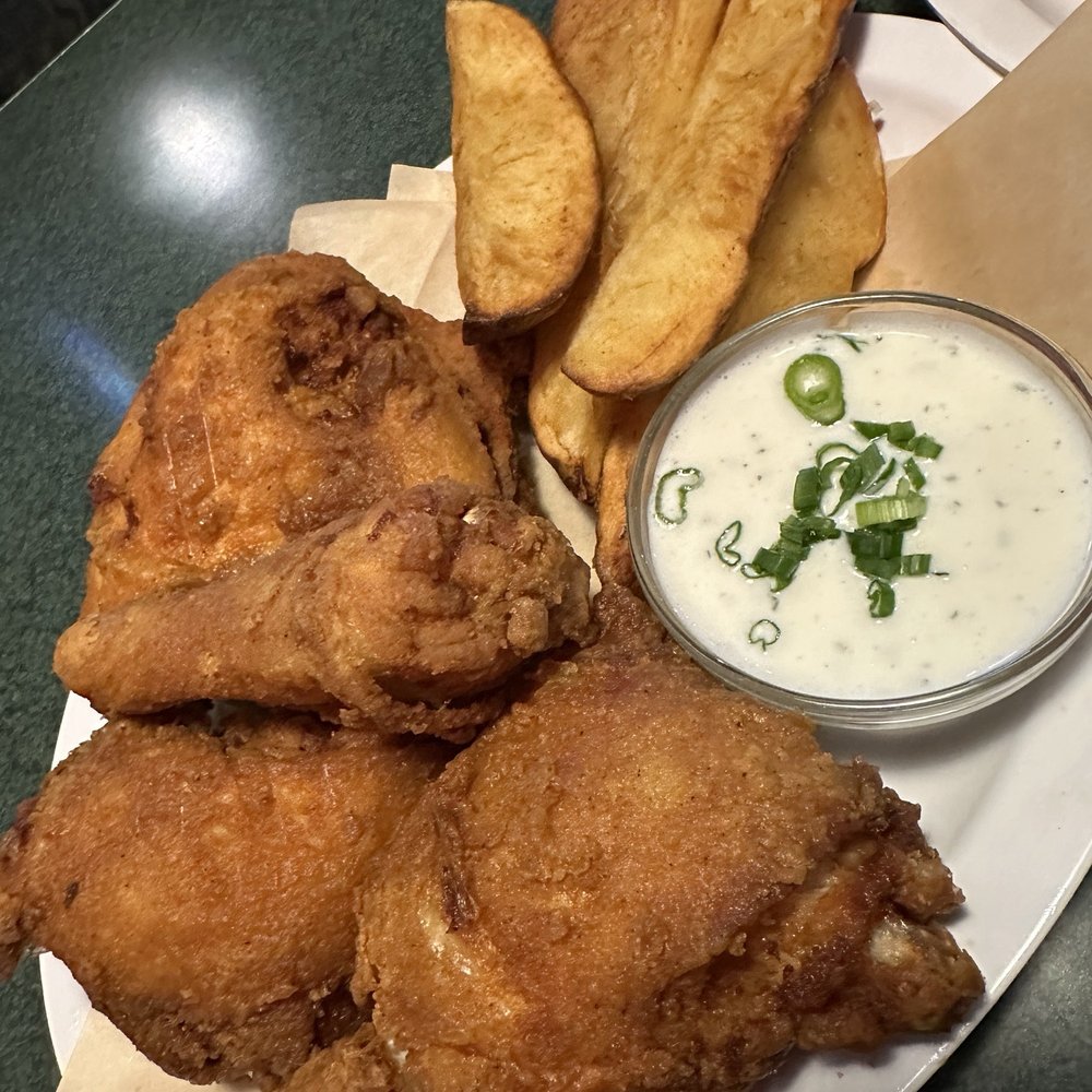 Chicken and jojos