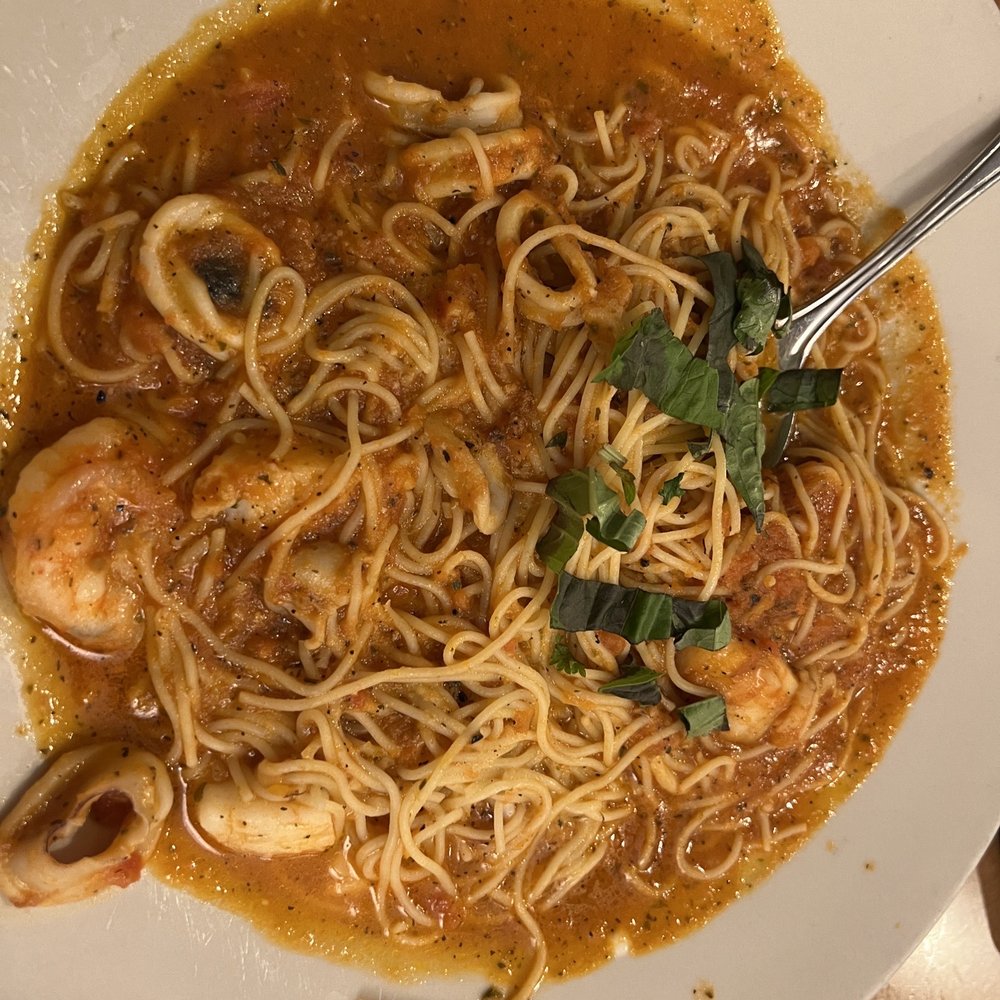 Angel Hair with Seafood Angel Hair with Seafood