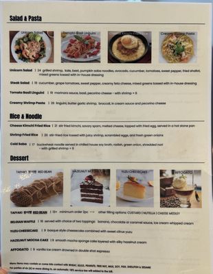 Menu photo 4 Cafe Terrasse Los Angeles, CA