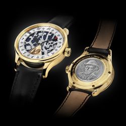 Vandenberg Watches - Vincent van Gogh horloge waarin 9 schilderijen zijn verwerkt.
