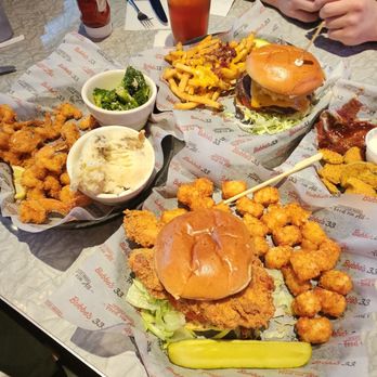 Bubba's 33 - Spicy chicken sandwich, fried shrimp and a patriot burger - American Near Me - Chesapeake, Virginia Bubba's 33 - Spicy chicken sandwich, fried shrimp and a patriot burger - American Near Me - Chesapeake, Virginia