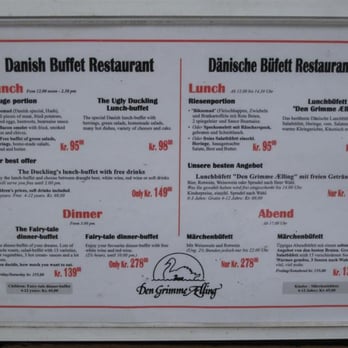 Den Grimme Ælling - Menu - Danish Near Me - Odense, 83