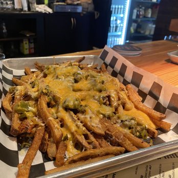 Ponderosa Brewing - Green Chile Fries - Breweries Near Me - Albuquerque, New Mexico