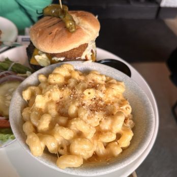 Wicked Sisters - McCabe Burger with Insane toppings & a side of Mac & Cheese - American Near Me - Baltimore, Maryland Wicked Sisters - McCabe Burger with Insane toppings & a side of Mac & Cheese - American Near Me - Baltimore, Maryland