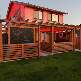 RYDA Developments - a modern home with a pergolated patio - Decks & Railing Near Me RYDA Developments - a modern home with a pergolated patio - Decks & Railing Near Me
