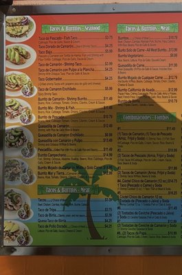 Menu photo 5 Tacos Ensenada Alhambra, CA