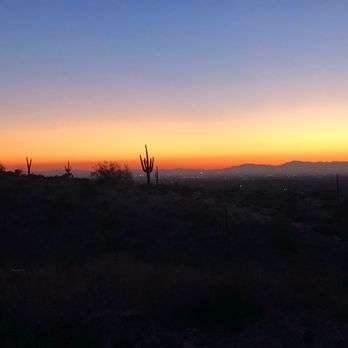 Lost Dutchman Campground - Beautiful sunset. 01.01.21 - Campgrounds Near Me - Apache Junction, Arizona