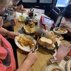 Lena's Cafe - Meatball sandwich, lasagna