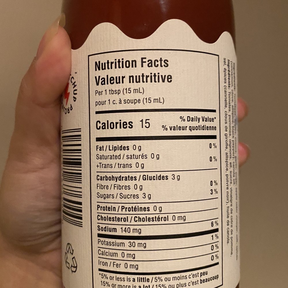 The Ketchup Project - Classic ketchup nutrition facts/information - Specialty Food Near Me - Ottawa, Ontario The Ketchup Project - Classic ketchup nutrition facts/information - Specialty Food Near Me - Ottawa, Ontario