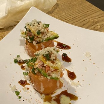 Hinoki Sushi - Special rolls. Salmon. Spicy scallop and who knows what other magic - Sushi Bars Near Me - Reno, Nevada