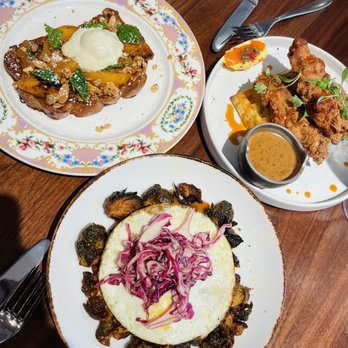 Unconventional Diner - Brussels Sprouts & Fried Eggs, Georgia French Toast, Chicken & Waffles - Breakfast & Brunch Near Me - Washington, DC, District of Columbia