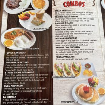 The Huasteca - Breakfast menu - Mexican Near Me - Colonial Beach, Virginia The Huasteca - Breakfast menu - Mexican Near Me - Colonial Beach, Virginia