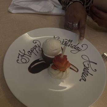 Alhambra - Soufflé with vanilla ice cream - Mediterranean Near Me - Washington, DC, District of Columbia