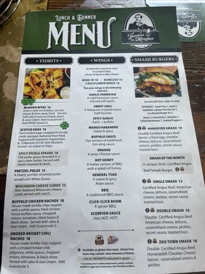 Menu photo 2 The Thomas Meagher Bar Missoula, MT Menu photo 2 The Thomas Meagher Bar Missoula, MT