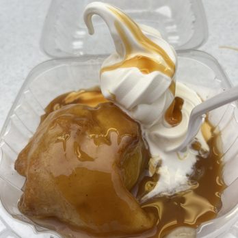 Kustard Korner - Warm Apple Dumpling!!! - Desserts Near Me - Canton, Ohio