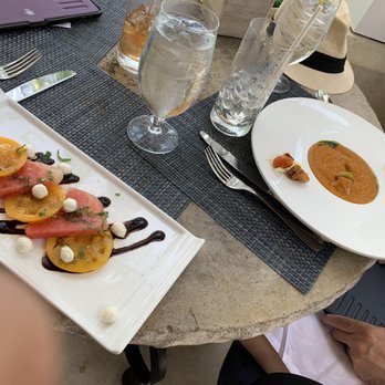 Latitudes - Sunset Key Cottages - Caprese and gazpacho - Seafood Near Me - Key West, Florida