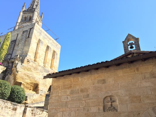 Monolithic Church of Saint-Emilion by null