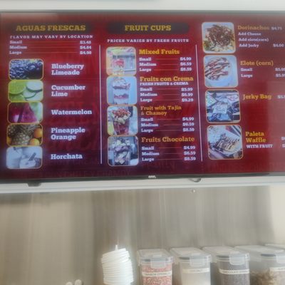 Menu photo 2 Paleta Bar Roswell Roswell, NM