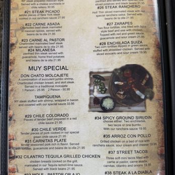 Don Chato - Menu - Mexican Near Me - Leona Valley, California Don Chato - Menu - Mexican Near Me - Leona Valley, California