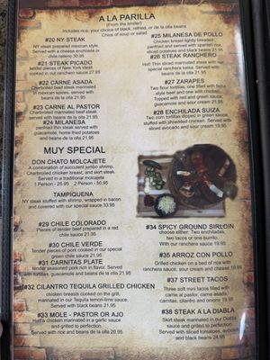 Menu photo 2 Don Chato Leona Valley, CA Menu photo 2 Don Chato Leona Valley, CA
