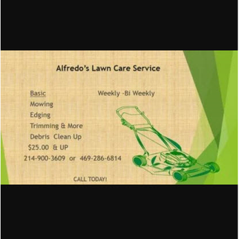 Alfredo's Lawn Care Service - business card - Gardeners Near Me Alfredo's Lawn Care Service - business card - Gardeners Near Me