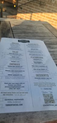 Menu photo 2 Torbert Street Social Wilmington, DE Menu photo 2 Torbert Street Social Wilmington, DE
