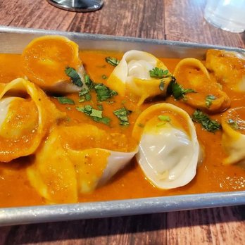 Momo's Master - Bison momos, jhol style. - Himalayan/Nepalese Near Me - Chapel Hill, North Carolina