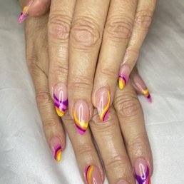 This is my custom dip and design by KD.....I AM LOVING MY NAILS!! This is my custom dip and design by KD.....I AM LOVING MY NAILS!!