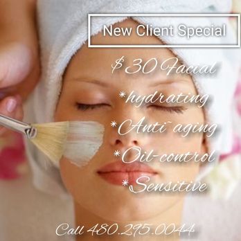 NG Skin Studio - New client special $30
Basic Facial. 480.295.0044 - Skin Care Near Me - Chandler, Arizona NG Skin Studio - New client special $30
Basic Facial. 480.295.0044 - Skin Care Near Me - Chandler, Arizona