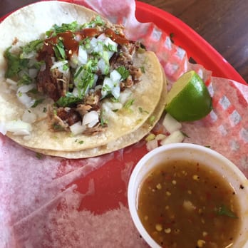 Tacos El Rinconcito - Taco carnitas and salsa. So amazing! - Mexican Near Me - Tulsa, Oklahoma Tacos El Rinconcito - Taco carnitas and salsa. So amazing! - Mexican Near Me - Tulsa, Oklahoma