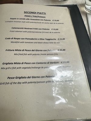 Menu photo 1 Osteria León Bianco Venezia, VE Menu photo 1 Osteria León Bianco Venezia, VE