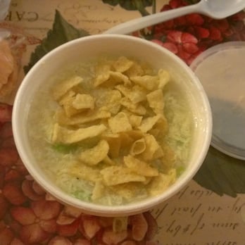 Great Wall Express - Egg drop soup. My crunchy toppings since they dont have any :( - Chinese Near Me - San Diego, California Great Wall Express - Egg drop soup. My crunchy toppings since they dont have any :( - Chinese Near Me - San Diego, California
