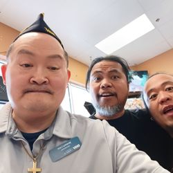 Coliseum of Comics - Harvey Tolibao and Von Randal and me. Please come and visit to support this local business