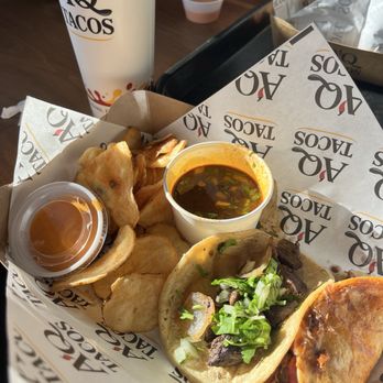 A’Q Tacos - Steak taco and quesa birria taco combo - Tacos Near Me - Chino, California