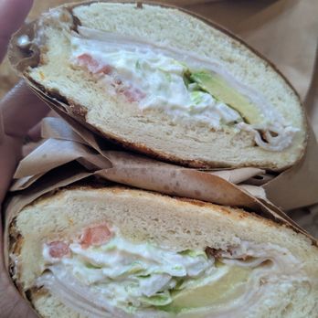Cafe 53 - Turkey Avocado Sandwich - a favorite, and they don't skimp out on the meat. - Coffee & Tea Near Me - Chicago, Illinois