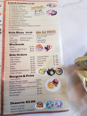 Menu photo 1 Habanero Grill Morris, IL