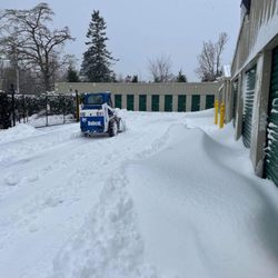 Pak-A-Nut 24 Hour Self Storage - Good Service!!!  Snow drift removed prior to snow plowing.