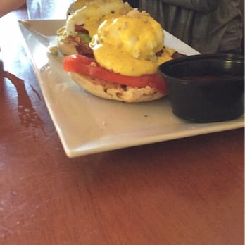 Sunshine Grille - My friend's San Francisco Eggs Benny! - New American Near Me - Fork, Maryland