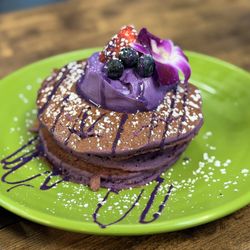 Ube Mascarpone Pancake