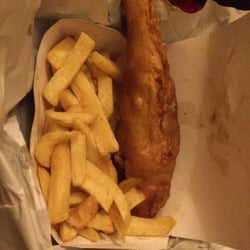 The Fryery - Cod meal was delicious, fried well